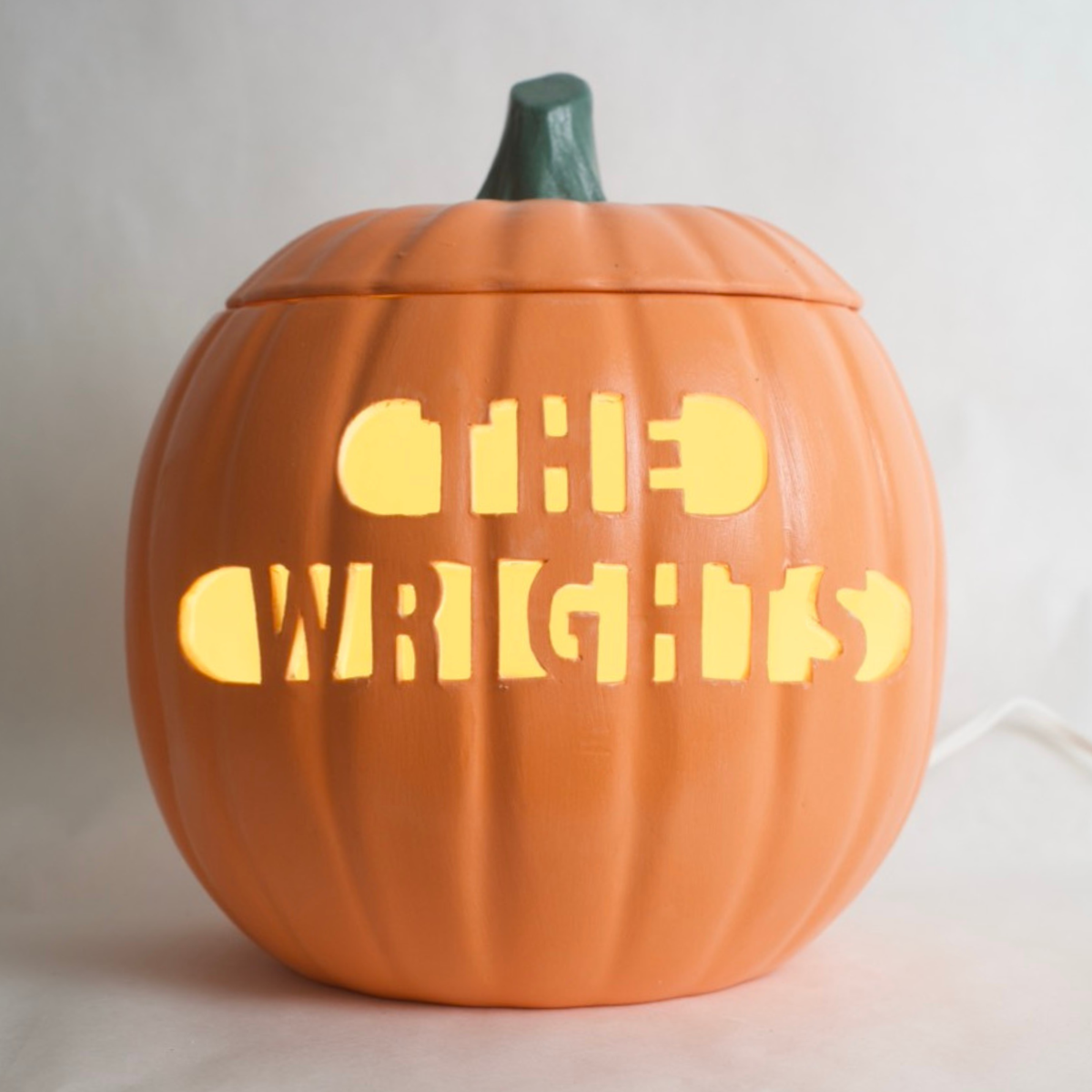 Personalized Jack-o-Lantern