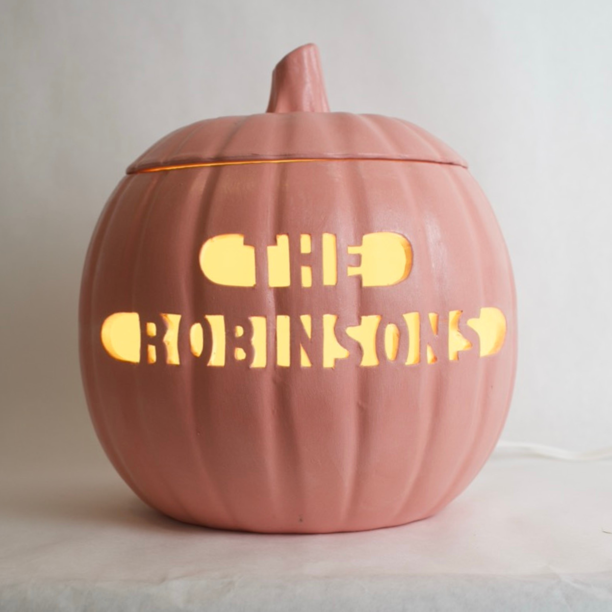 Personalized Jack-o-Lantern