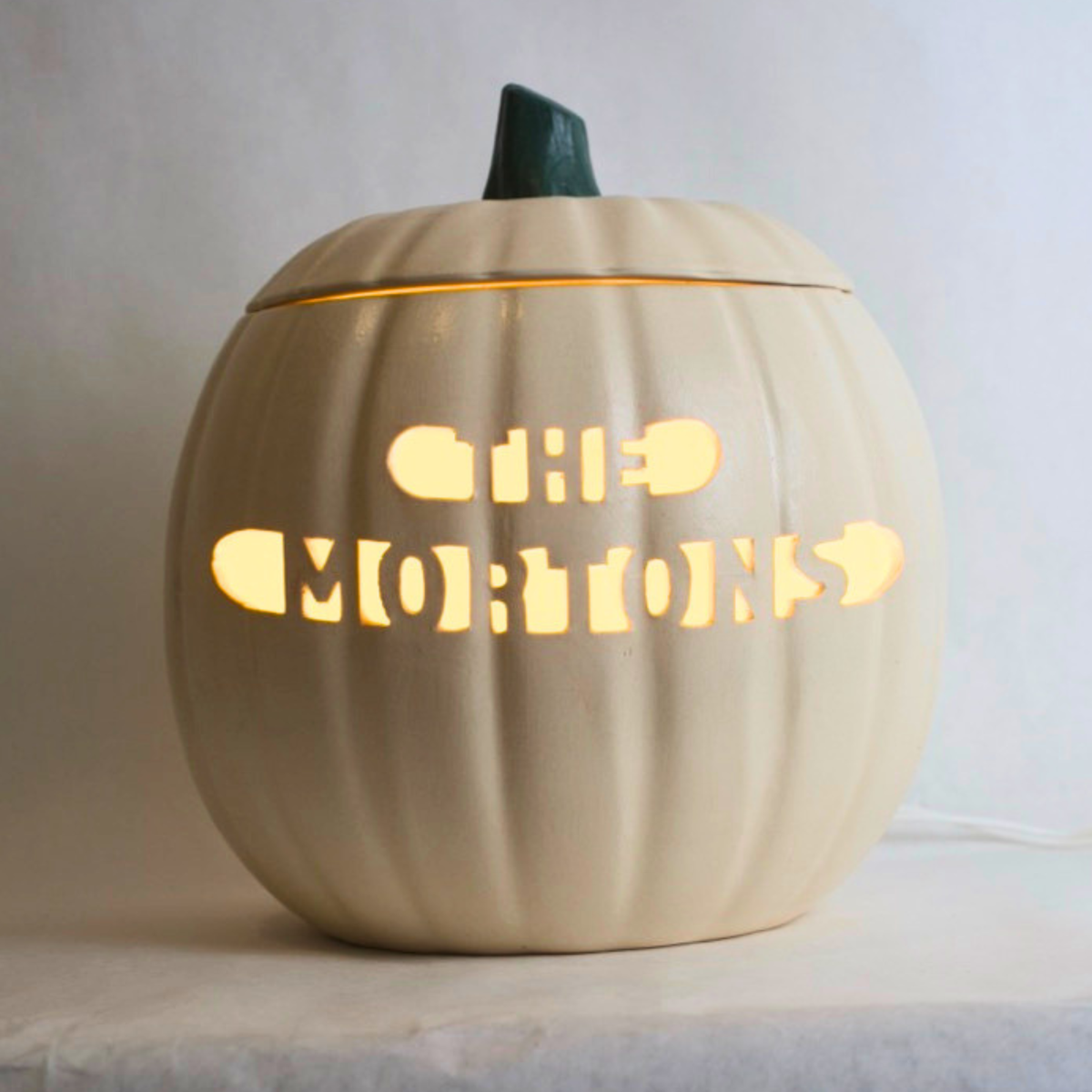 Personalized Jack-o-Lantern